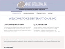 Tablet Screenshot of kepremium.com